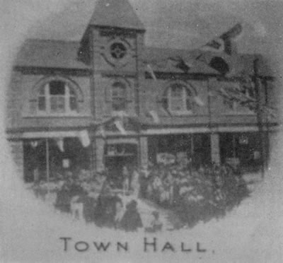 The opening of Prestatyn Town Hall, July 26th 1900.
