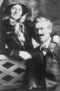 A photo of Scala owner James 'Saronie' Roberts and his wife, Jane.